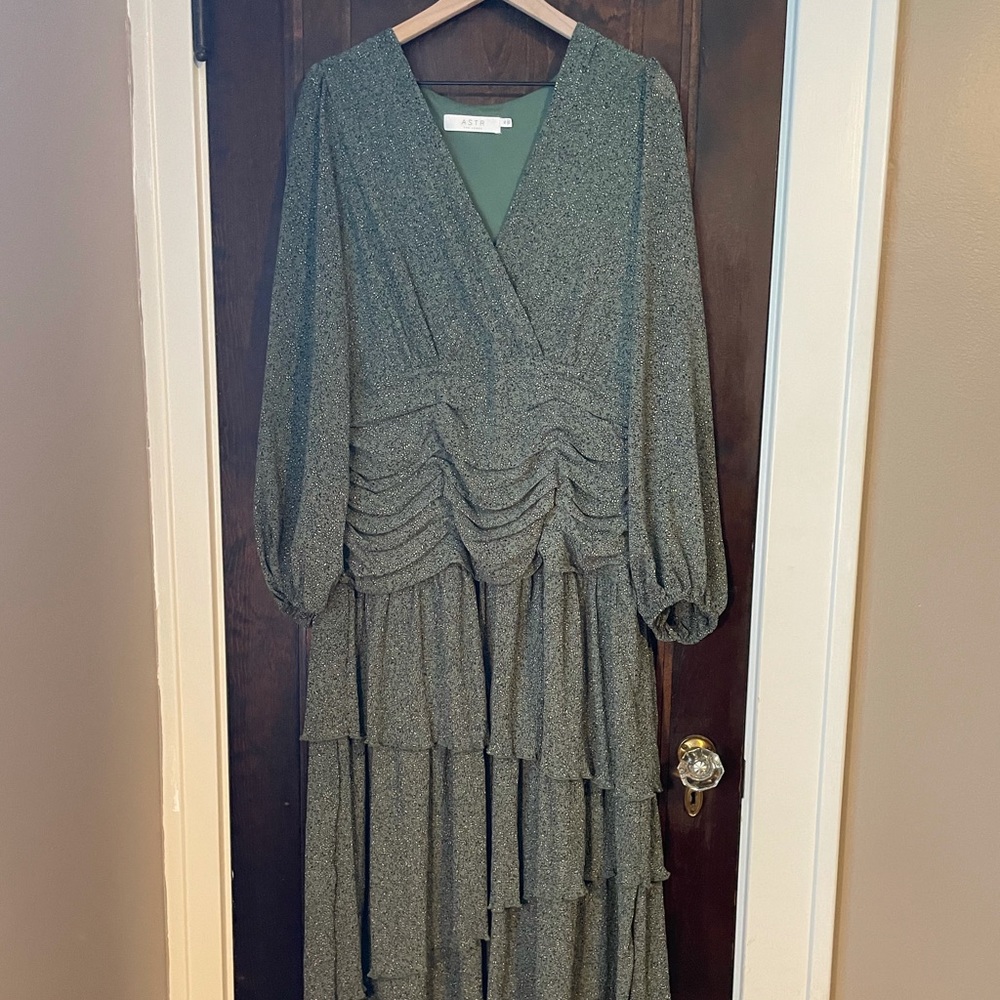 ASTR The Label Midi Layered Dress